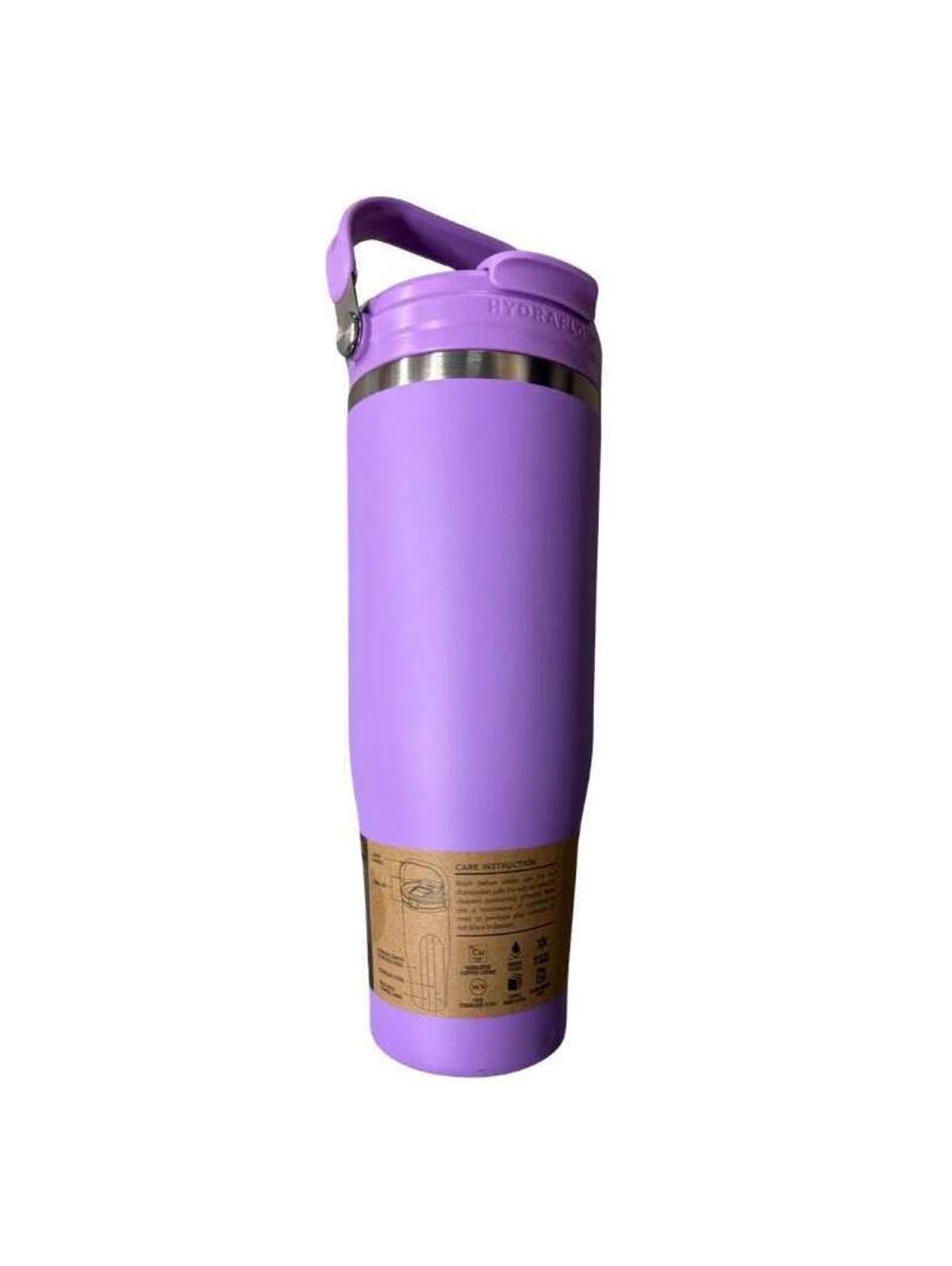 Hydraflow 40oz Insulated Stainless Steel Water Bottle Purple Triple Layer